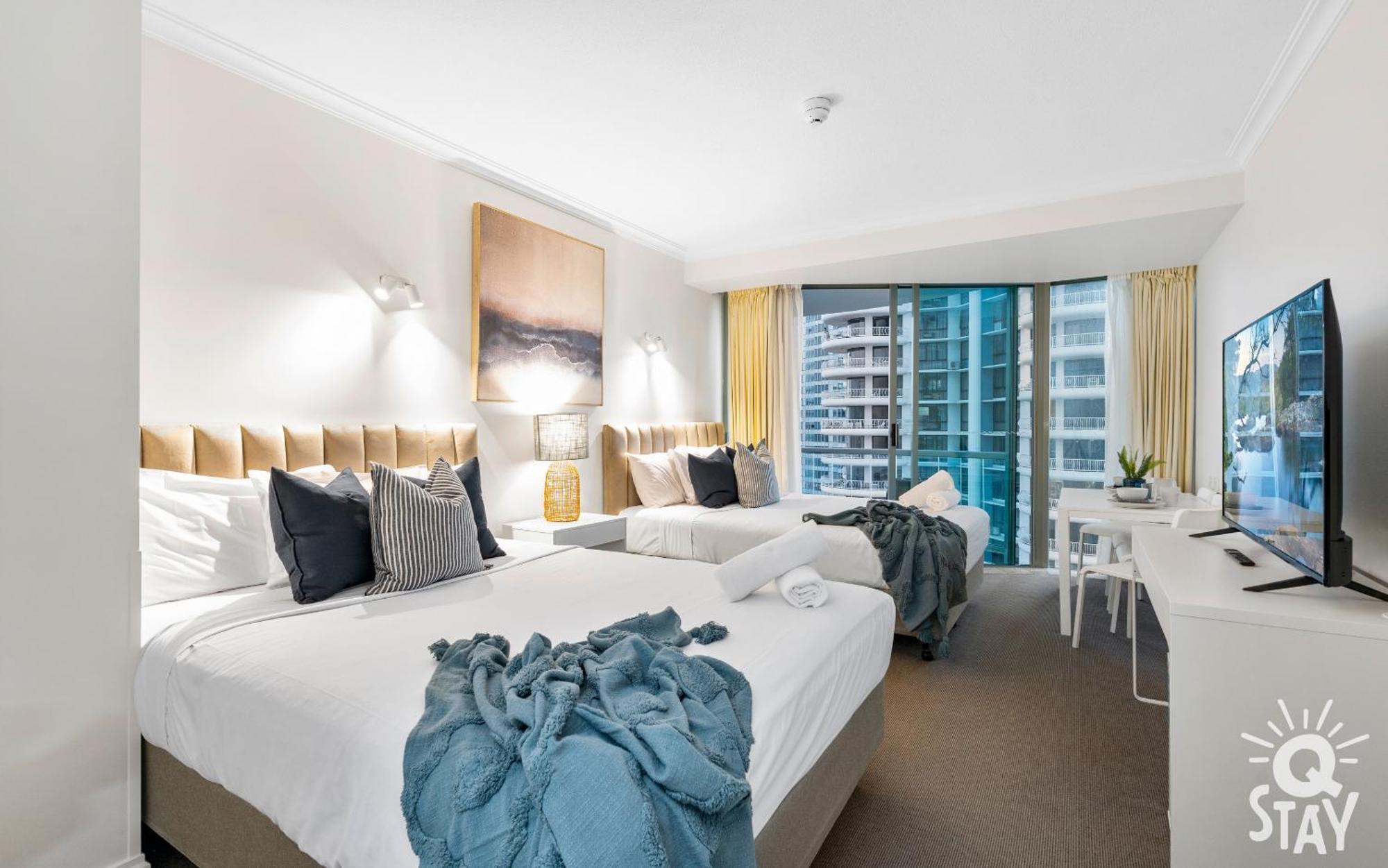 Legends Apartments - Qstay Gold Coast Eksteriør billede