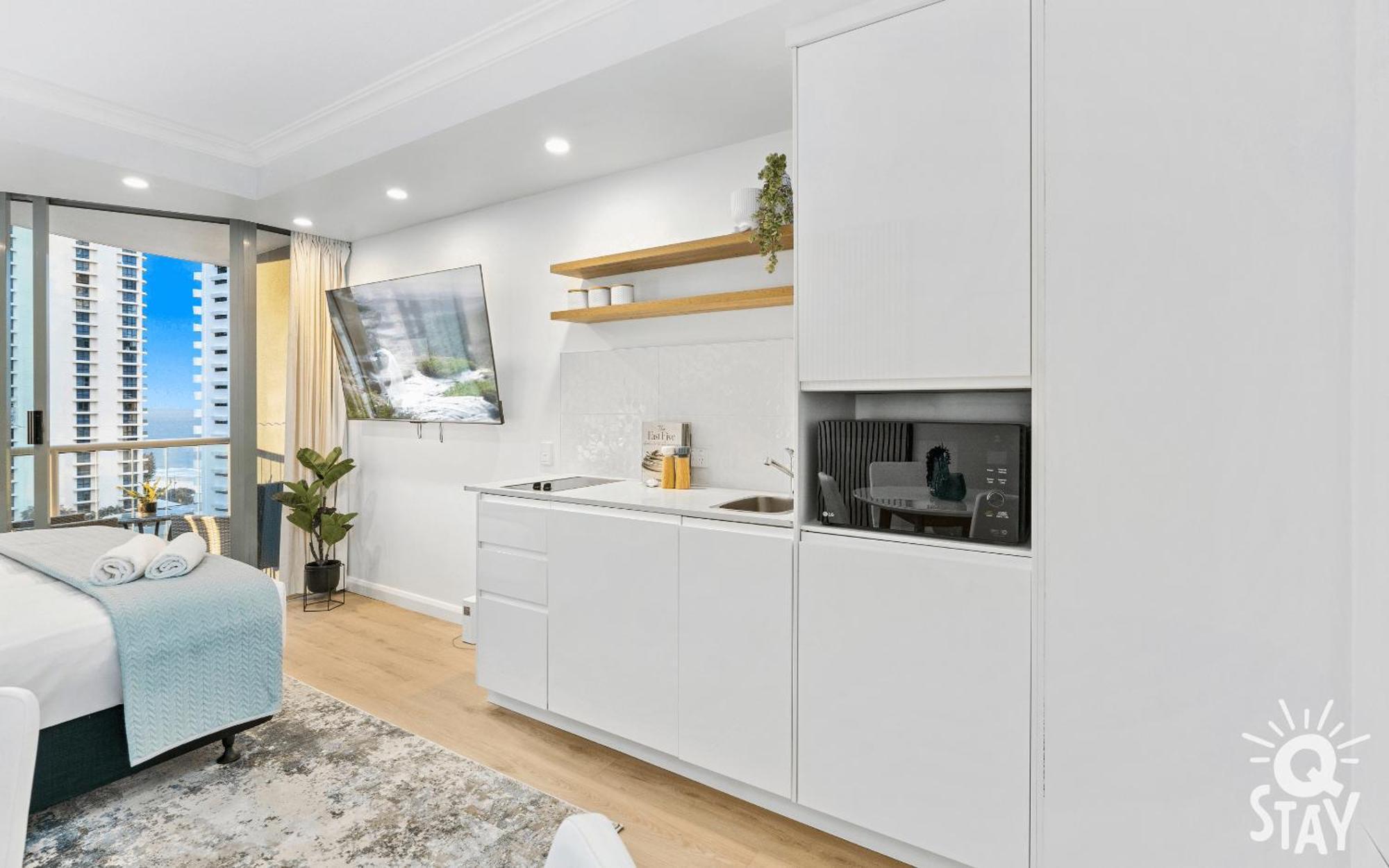 Legends Apartments - Qstay Gold Coast Eksteriør billede