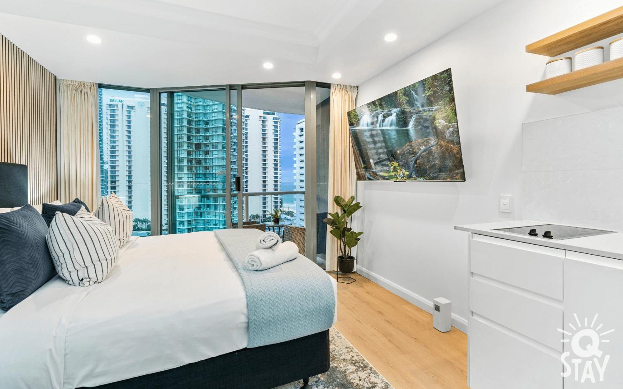 Legends Apartments - Qstay Gold Coast Eksteriør billede
